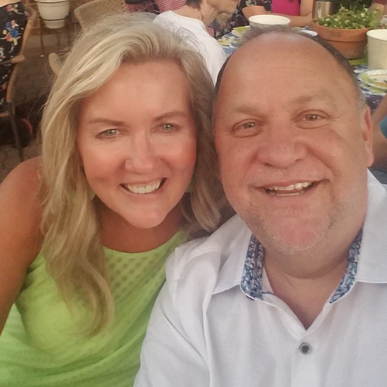 Bishop Dr. Jeffrey W. Larson and Mrs. Mary Larson